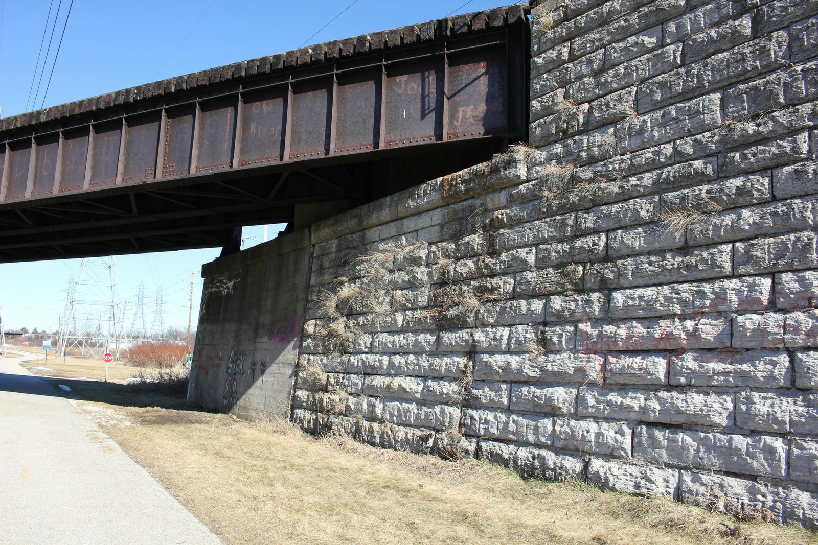 East abutment